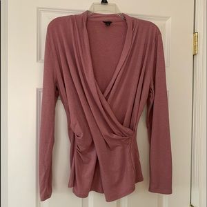Womans large Ann Taylor wrap top